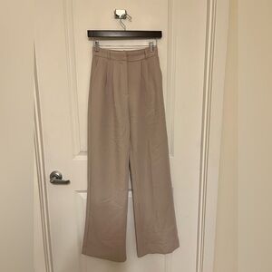 Abercrombie & Fitch Sloane Tailored Leg light beige Pants